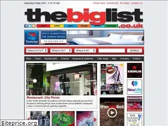 thebiglist.co.uk