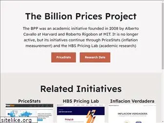 thebillionpricesproject.com