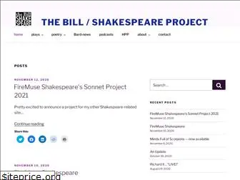 thebillshakespeareproject.com