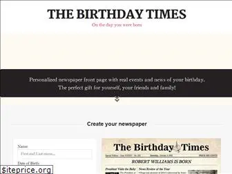 thebirthdaytimes.com