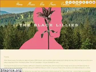 theblacklillies.com