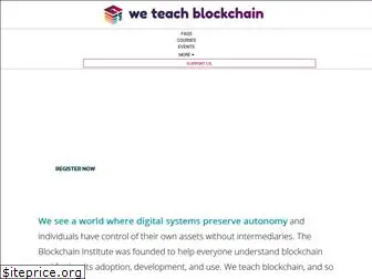 theblockchaininstitute.org