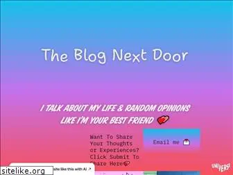 theblognextdoor.com
