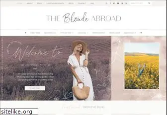 theblondeabroad.com