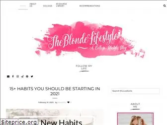 theblondelifestyle.com