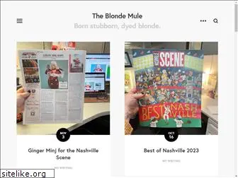 theblondemule.com