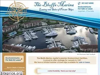 thebluffsmarina.com