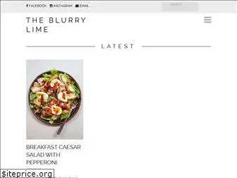 theblurrylime.com