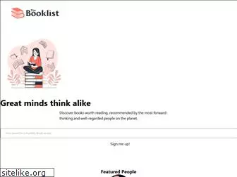 thebooklist.com