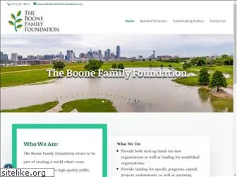 theboonefamilyfoundation.org