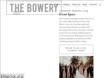 thebowerykc.com