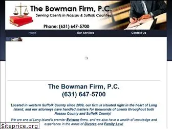 thebowmanfirm.com