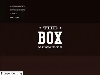 theboxmke.com