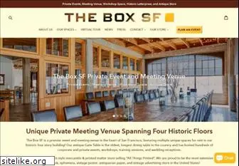 theboxsf.com