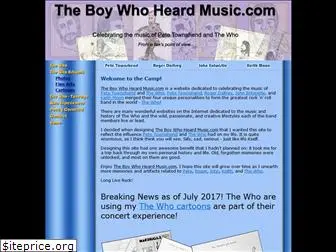 theboywhoheardmusic.com