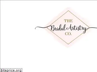 thebridalartistryco.com