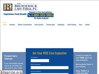 thebrodericklawfirm.com