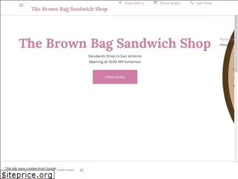 thebrownbagsandwichshop.com