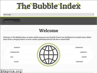 thebubbleindex.com