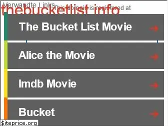 thebucketlist.info
