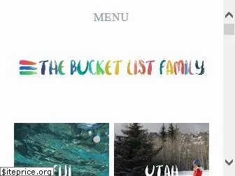 thebucketlistfamily.com