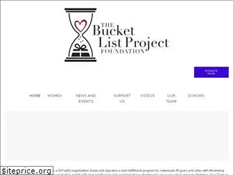 thebucketlistproject.com