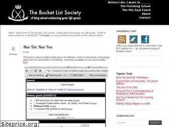 thebucketlistsociety.com