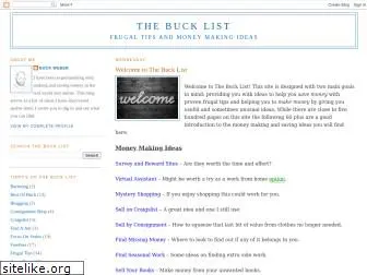 thebucklist.blogspot.com