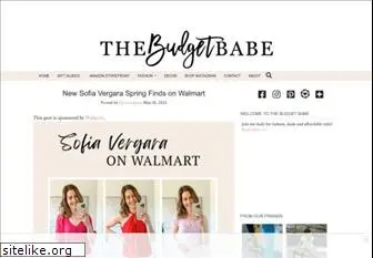 thebudgetbabe.com