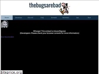 thebugsarebad.com