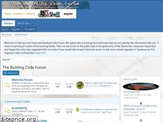 thebuildingcodeforum.com