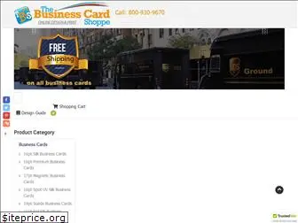 thebusinesscardshoppe.com