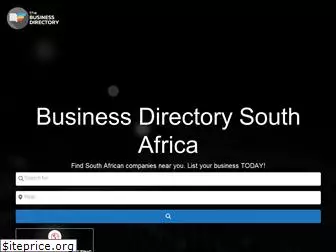 thebusinessdirectory.co.za