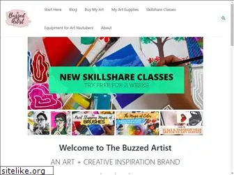 thebuzzedartist.com