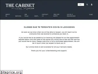 thecabinetsalon.com