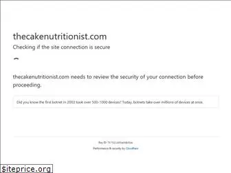 thecakenutritionist.com