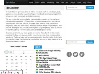 thecalculator.co