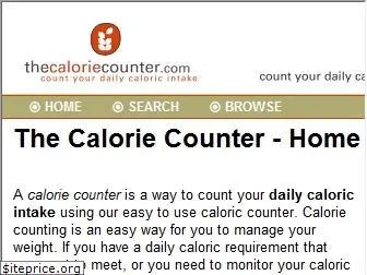 thecaloriecounter.com