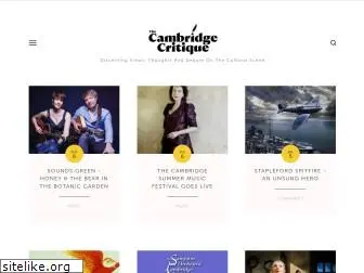 thecambridgecritique.com