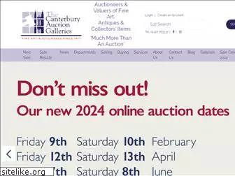 thecanterburyauctiongalleries.com