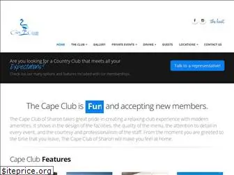 thecapeclubofsharon.com