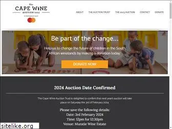 thecapewineauction.com