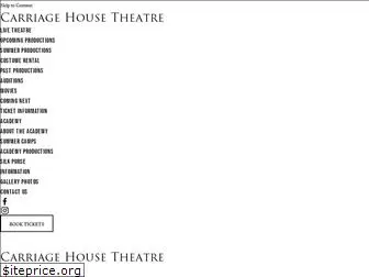 thecarriagehousetheatre.com