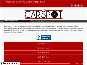 thecarspotga.com
