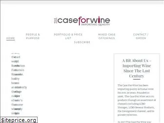 thecaseforwine.com