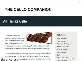 thecellocompanion.info