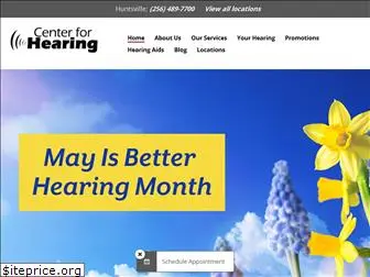 thecenterforhearing.org