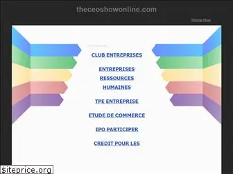theceoshowonline.com