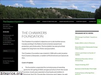 thechawkersfoundation.org