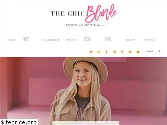 thechicblonde.com